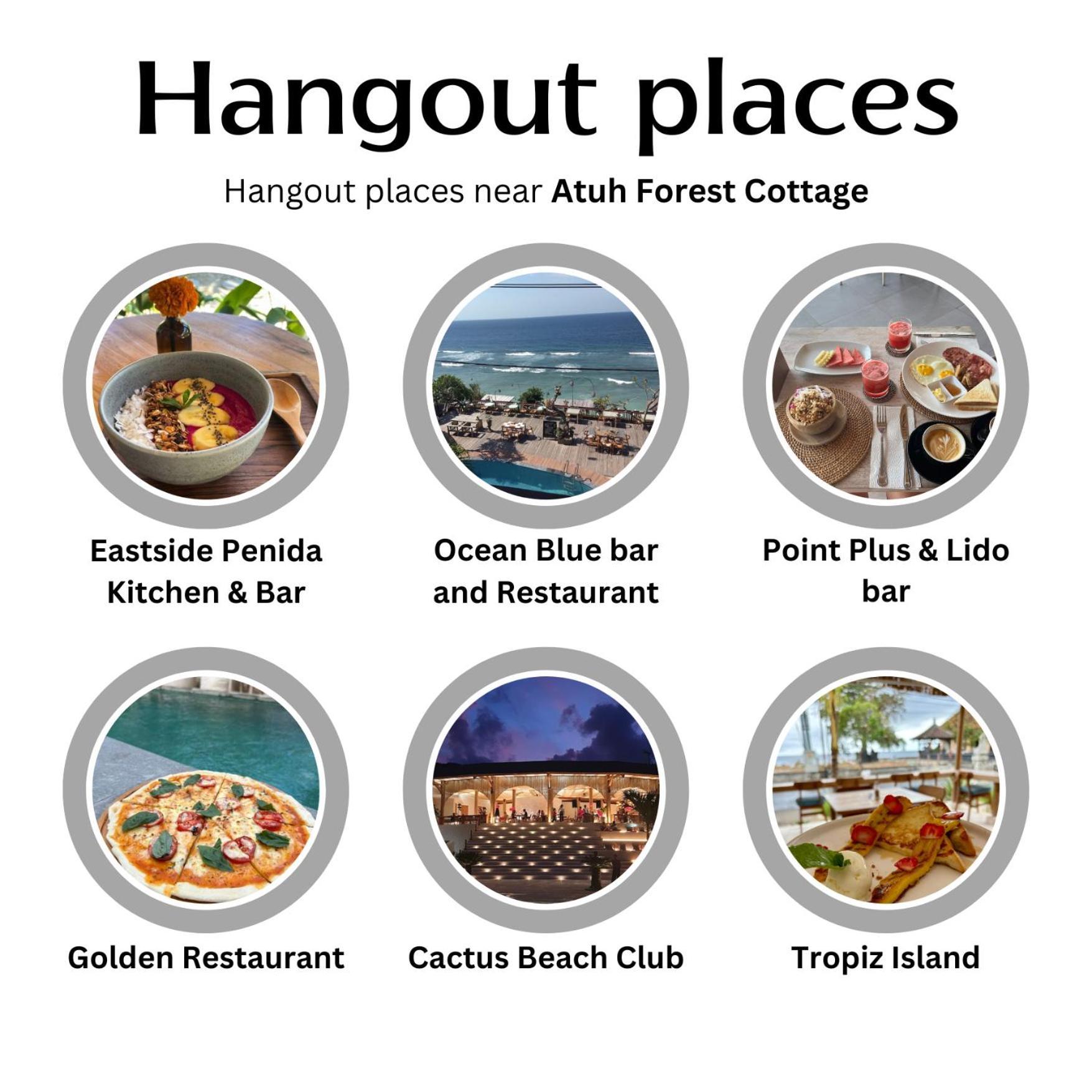 Atuh Forest Cottage Tanglad Экстерьер фото